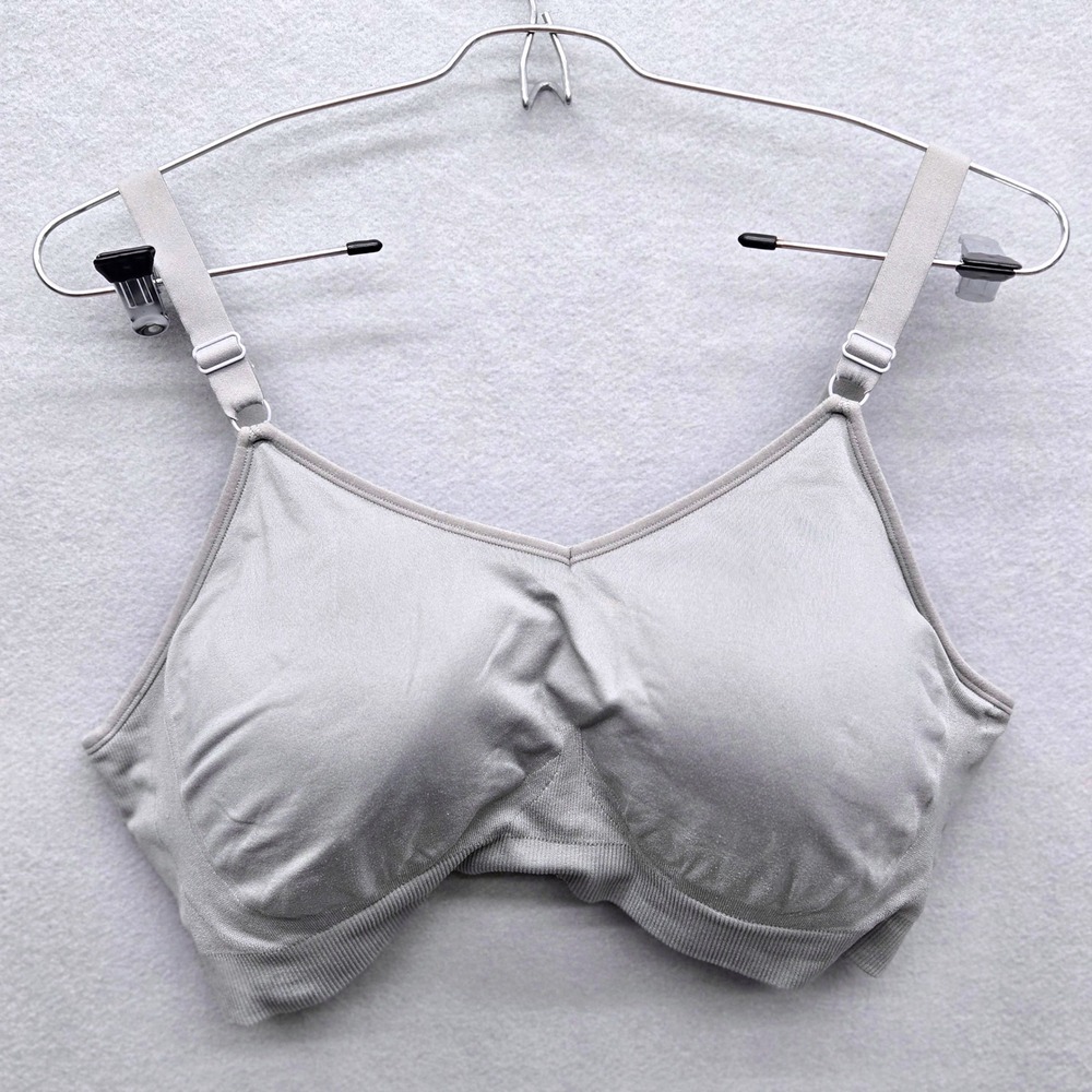 Underoutfit Supportive Comfort Wireless Shaping Bra Grey Plus Size 3XL 454 EUC